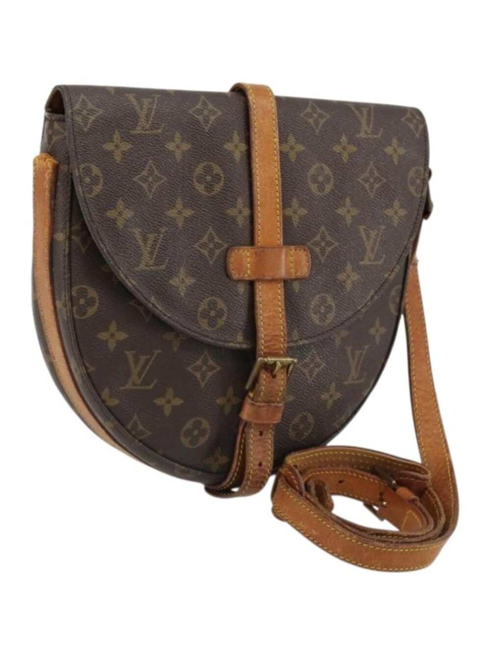 LOUIS VUITTON Monogram Chantilly GM Shoulder Bag M51232
